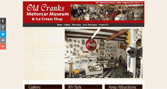 Desktop Screenshot of oldcranks.com